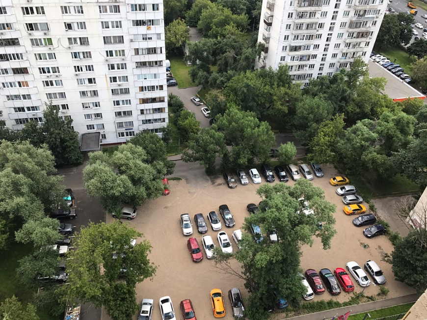 паркинг жк Марьина Роща