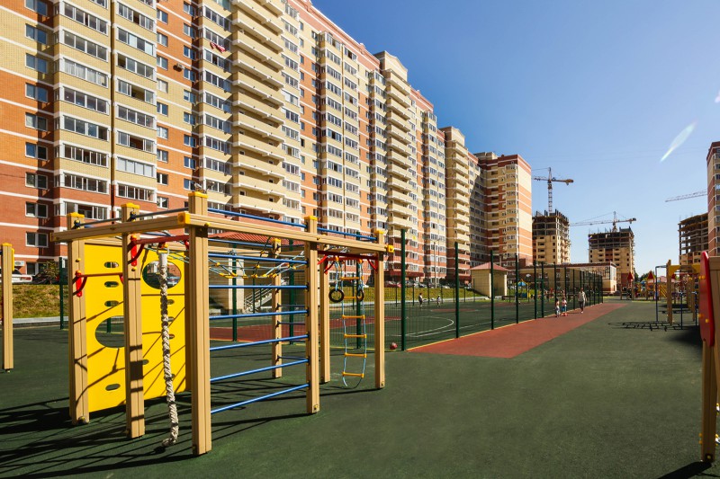 Детские и спортивные площадки Микрорайона "Богородский"